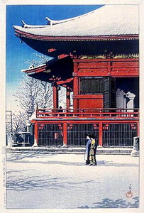 Asakusa Kannon in the Snow 1926.jpg