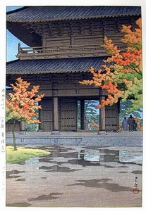 After an Autumn Shower, Kyoto Nanzenji Temple 1951.jpg