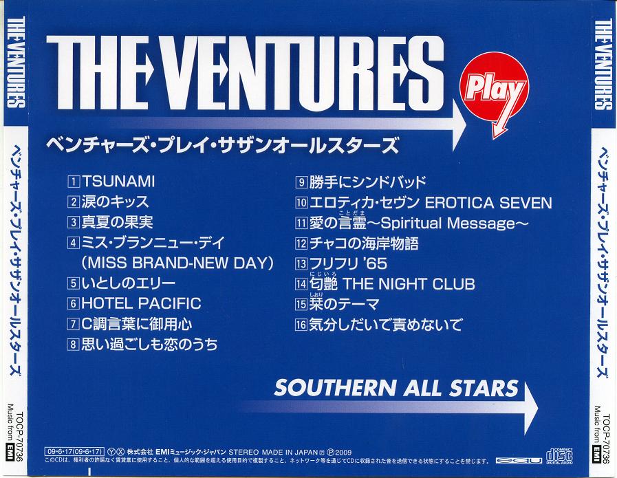 Ventures - Play Southern All Stars (2009) back.jpg