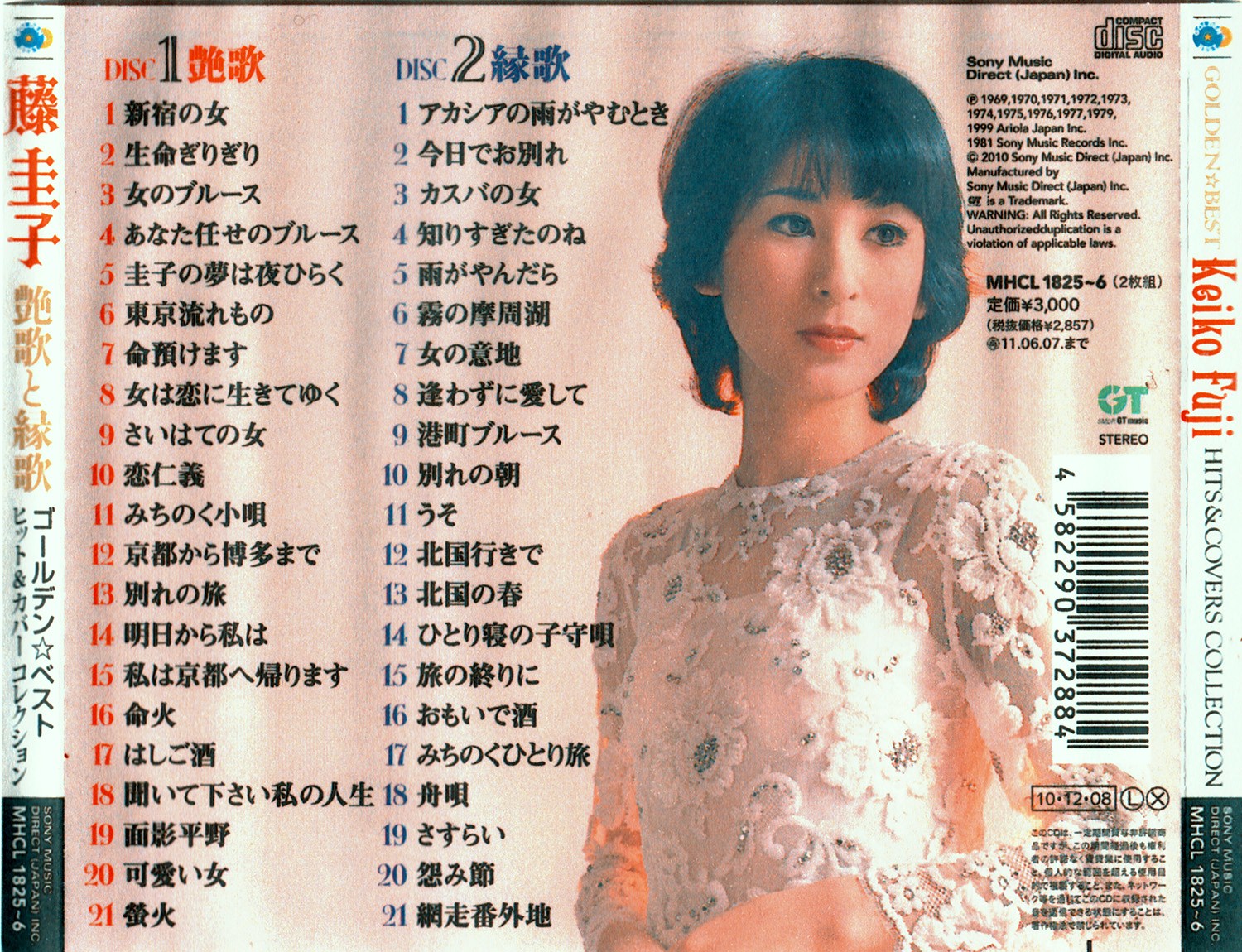 新品 藤圭子 ベスト・ヒット (CD)  新宿の女 女のブルース 圭子の夢は夜ひらく