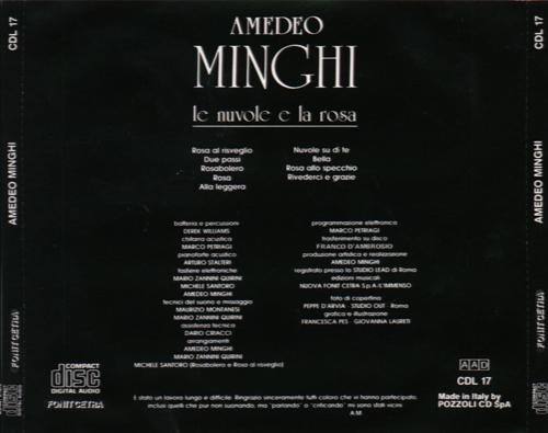 Amedeo Minghi - Le Nuvole E La Rosa - Back.jpg