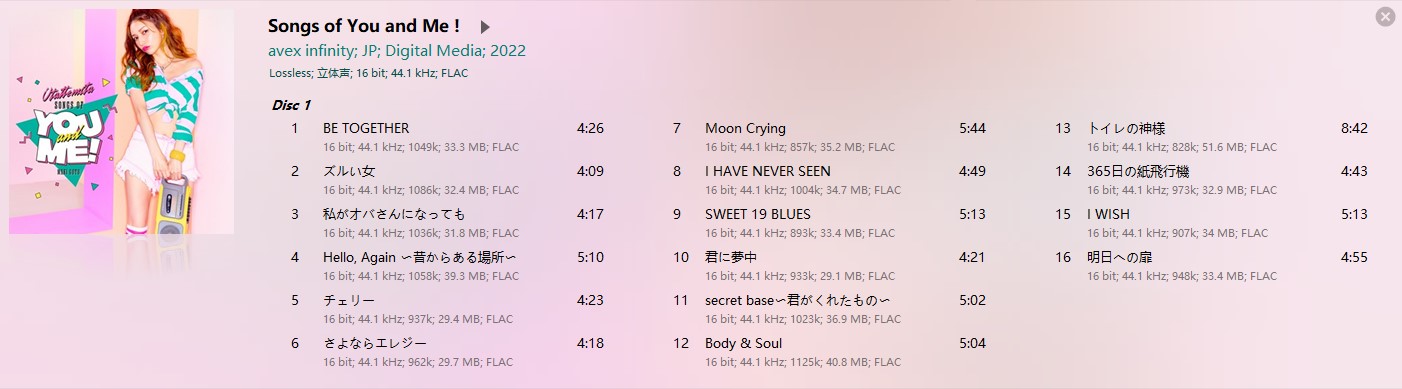 [2022] 後藤真希 - Songs of You and Me ! [Album].jpg