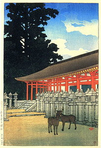 Kasuga Shrine, Nara 1921.jpg