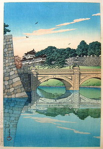 Morning at Nijubashi Bridge 1930.jpg