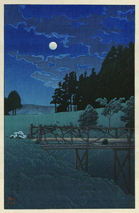 Moon at Akebi Bridge 1935.jpg